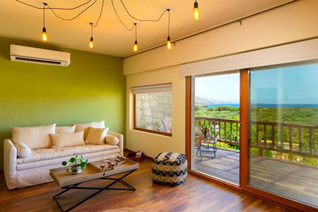 Istron Agnanti Apartment อายิโอสนิโกลาโอส ภายนอก รูปภาพ